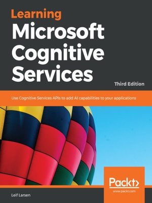 cover image of Learning Microsoft Cognitive Services